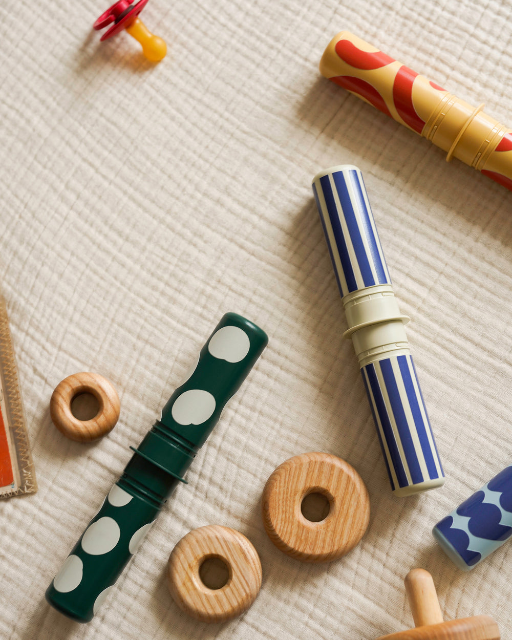 5x Rattle Pegs