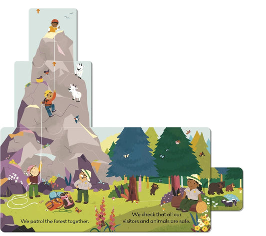 Kleine Wereld: In het Bos: Een duw-en-trek avontuur