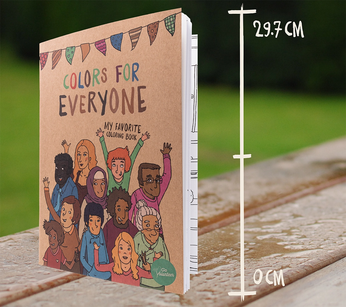 "Kleuren voor Iedereen" Kleurboek