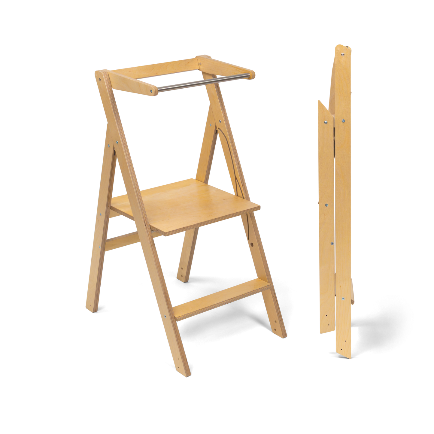 STEP'n'FOLD • Faltbarer Lernturm mit verstellbarer Höhe