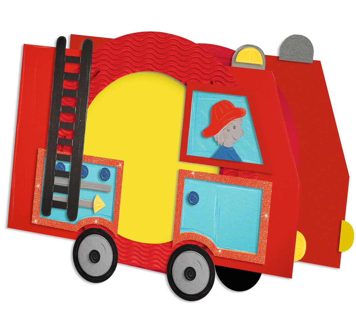 Kit de bricolage pour lanterne ronde « service d’incendie »