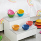 Rainbow Wooden Bowls