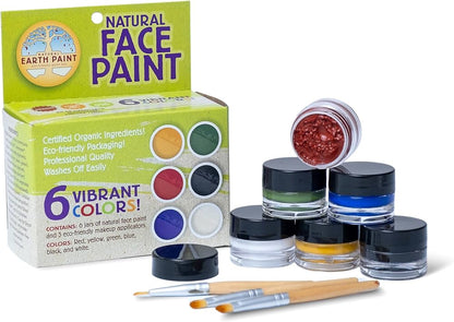 Natural face paint kit (6 colours)
