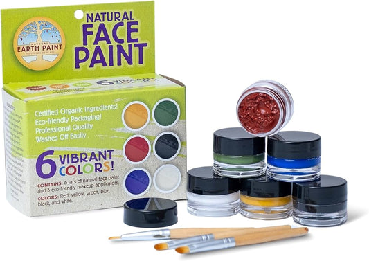 Natural face paint kit (6 colours)
