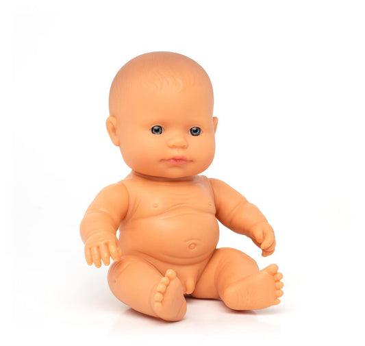 Baby Doll Kaukasische Jongen 21 cm