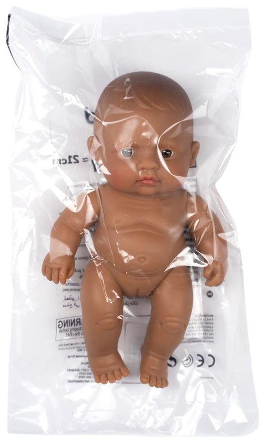 Baby Doll Hispanic Girl 21 cm