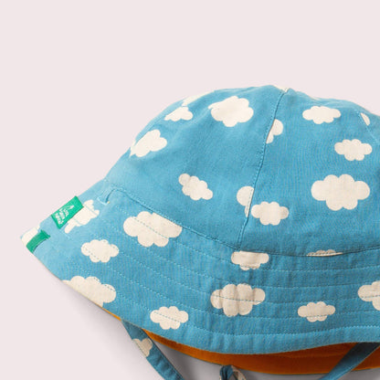 Chapeau de soleil réversible Blue Clouds