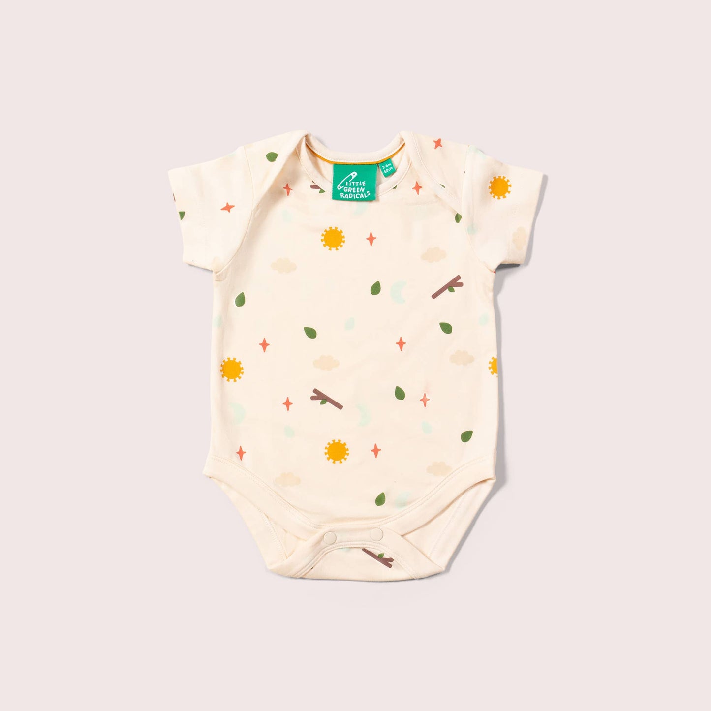Ensemble de bodies bébé bio Adventure - Lot de 2