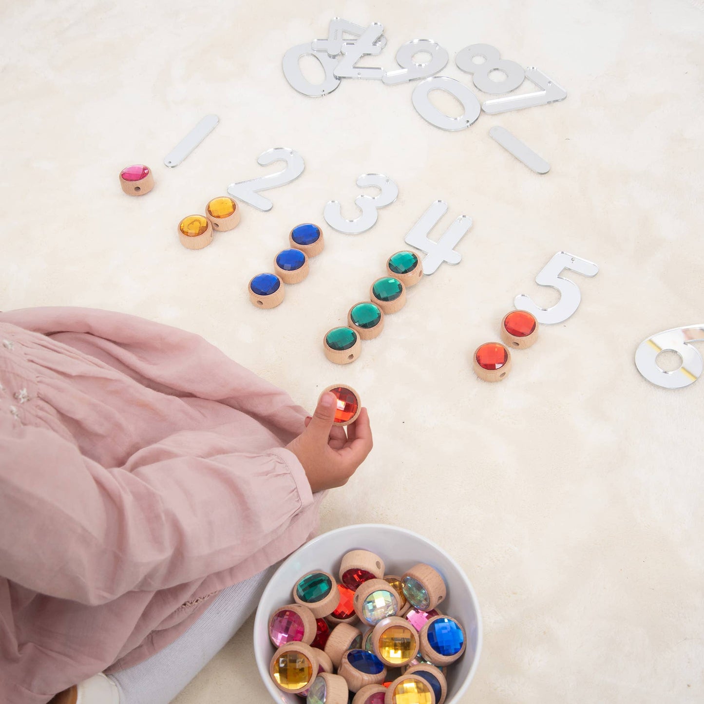 Tickit Wooden Lacing Jewels