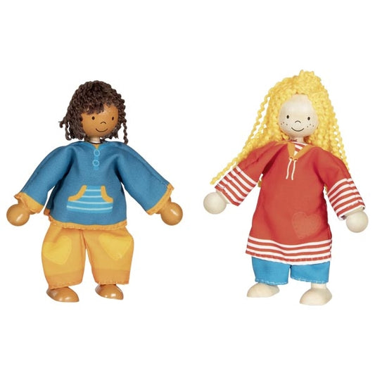 Flexible puppets - clothes box