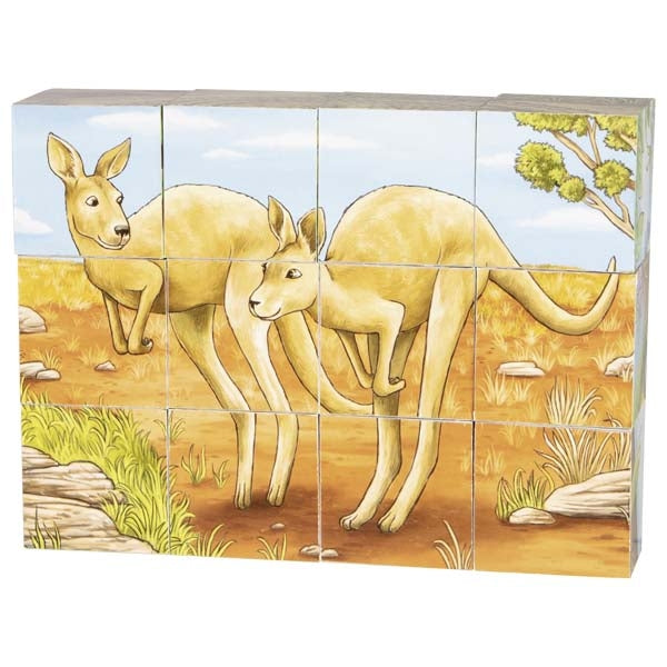 Cube Puzzle, Australian animals