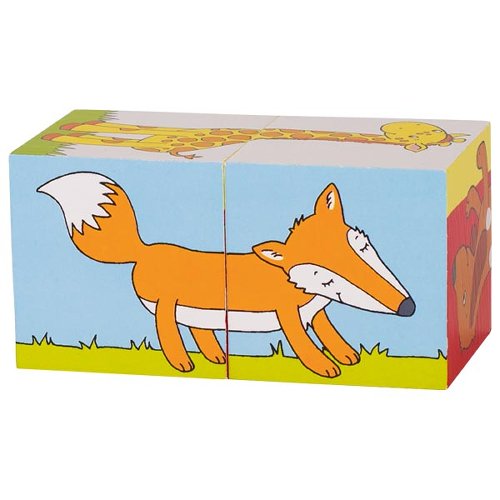 Cube puzzle - animals