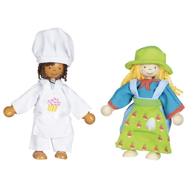 Flexible puppets - clothes box