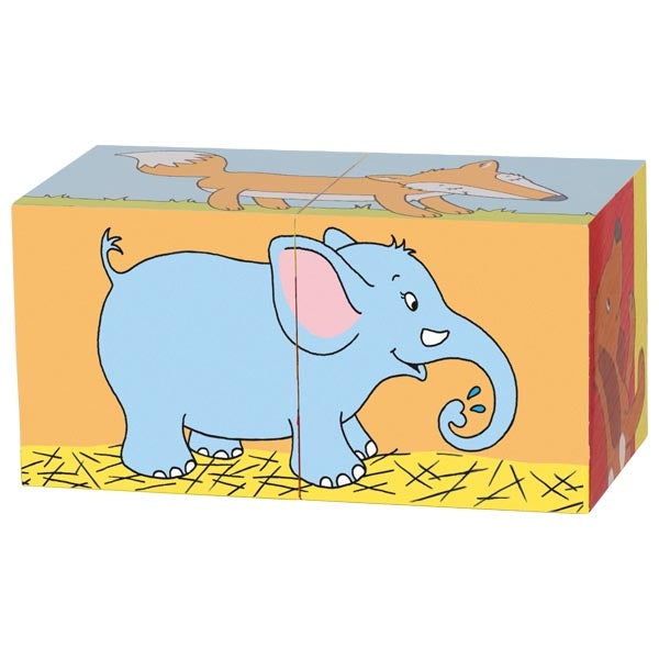 Cube puzzle - animals