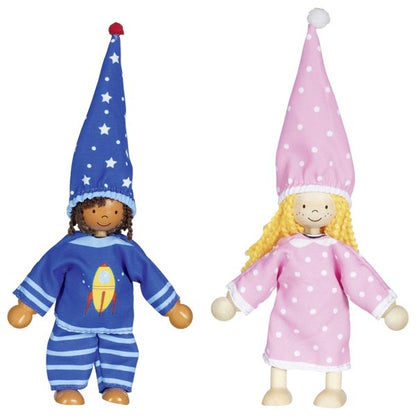 Flexible puppets - clothes box