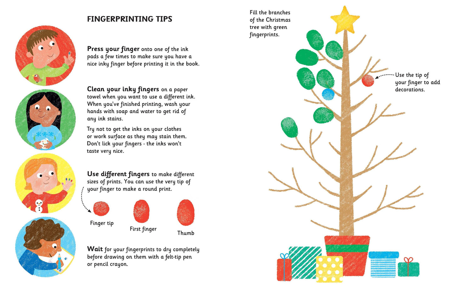 Fingerprint Activities - Christmas