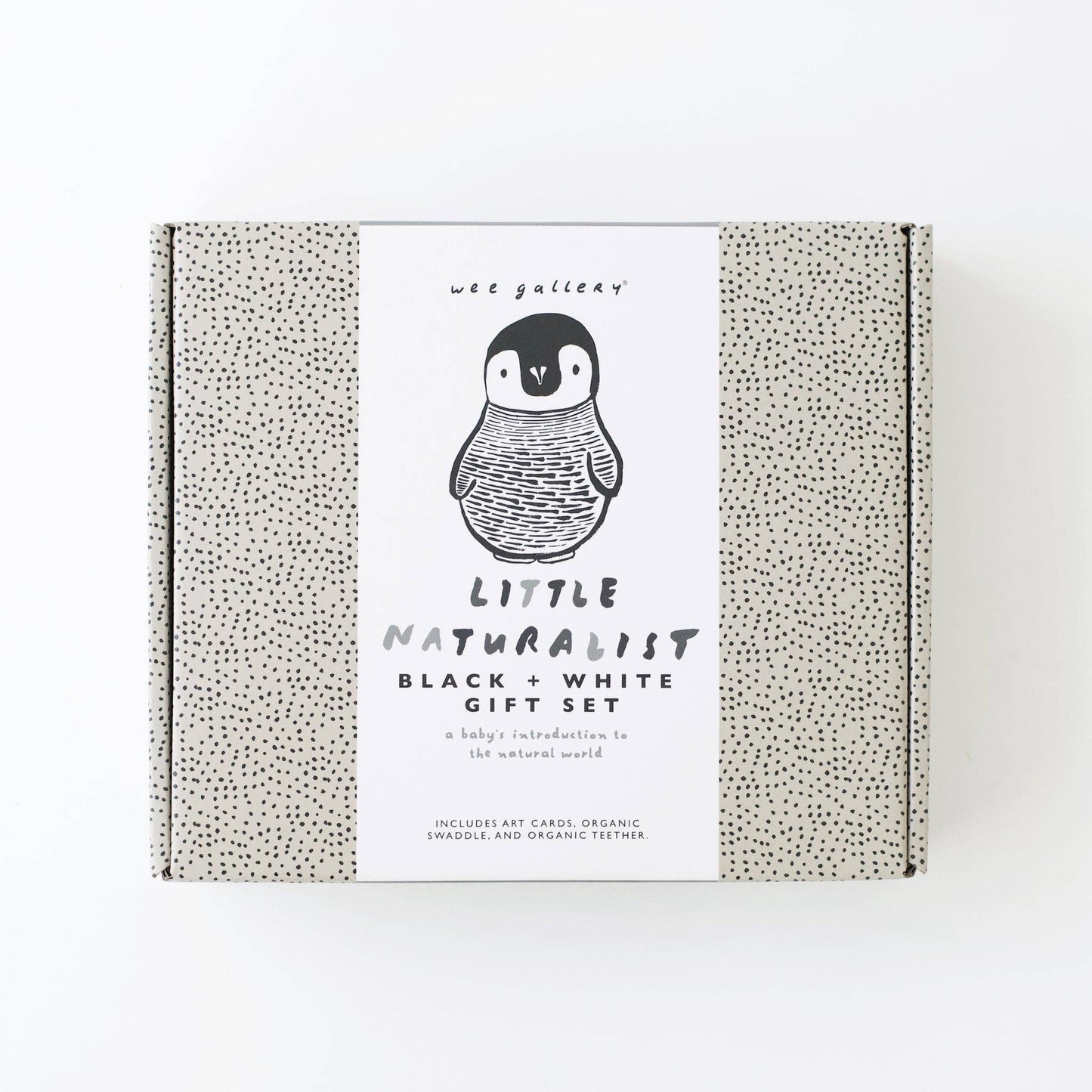 Little Naturalist Cadeauset - Zwart + Wit
