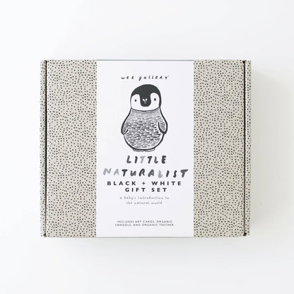 Little Naturalist Cadeauset - Zwart + Wit