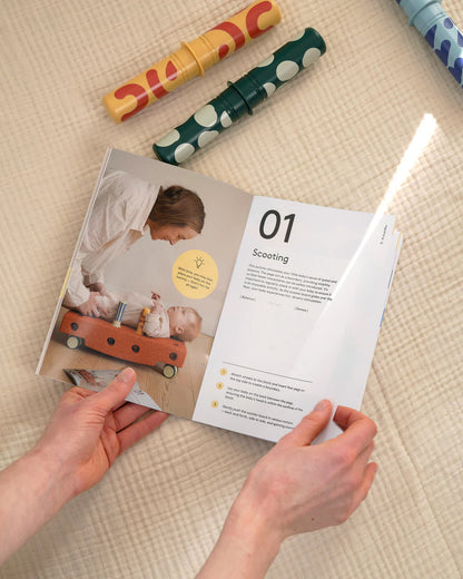 Baby activiteiten set - Zandgrijs / Honinggeel