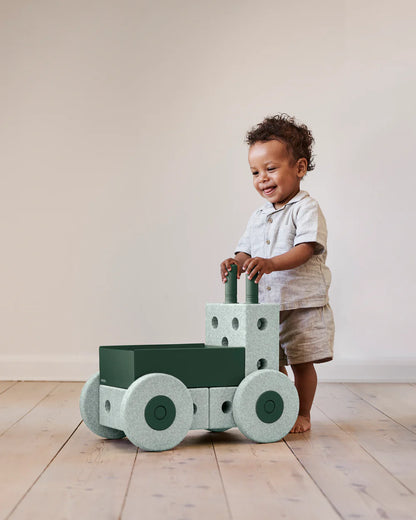 3-in-1 Baby Walker - Ocean Mint / Forest Green