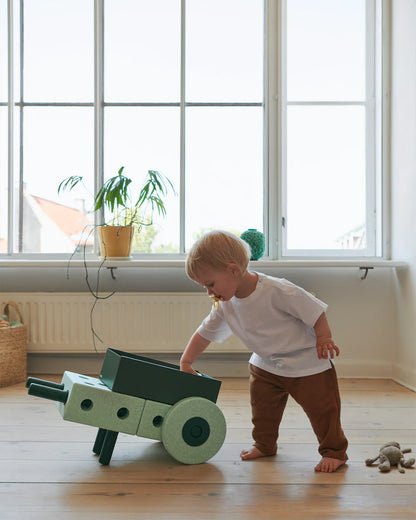 3-in-1 Baby Walker - Ocean Mint / Forest Green