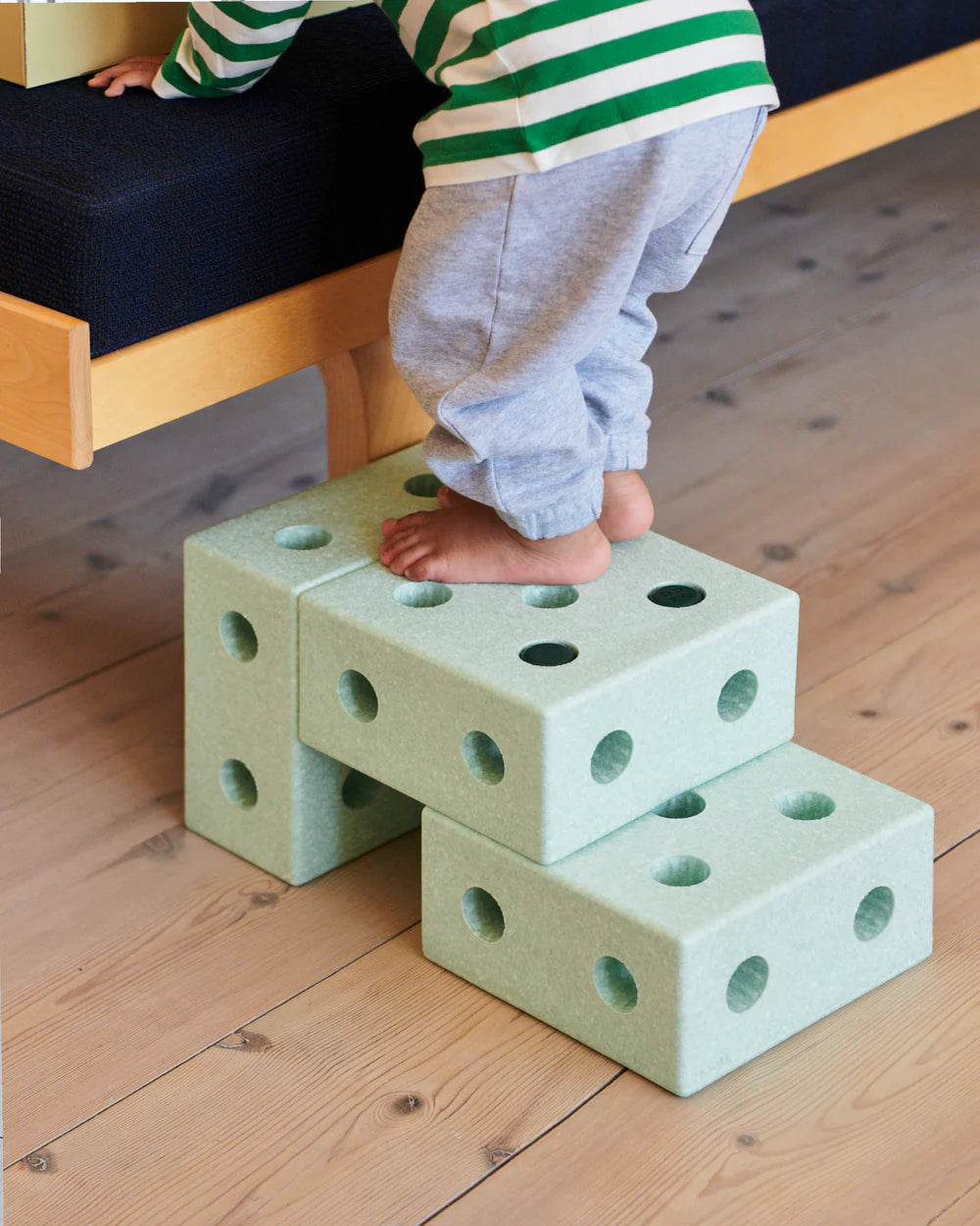 3-in-1 Baby Walker - Ocean Mint / Forest Green