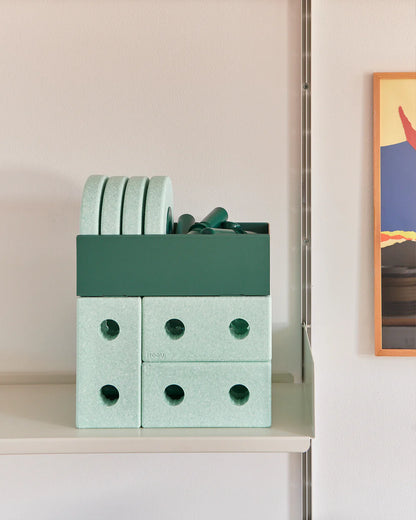 3-in-1 Baby Walker - Ocean Mint / Forest Green