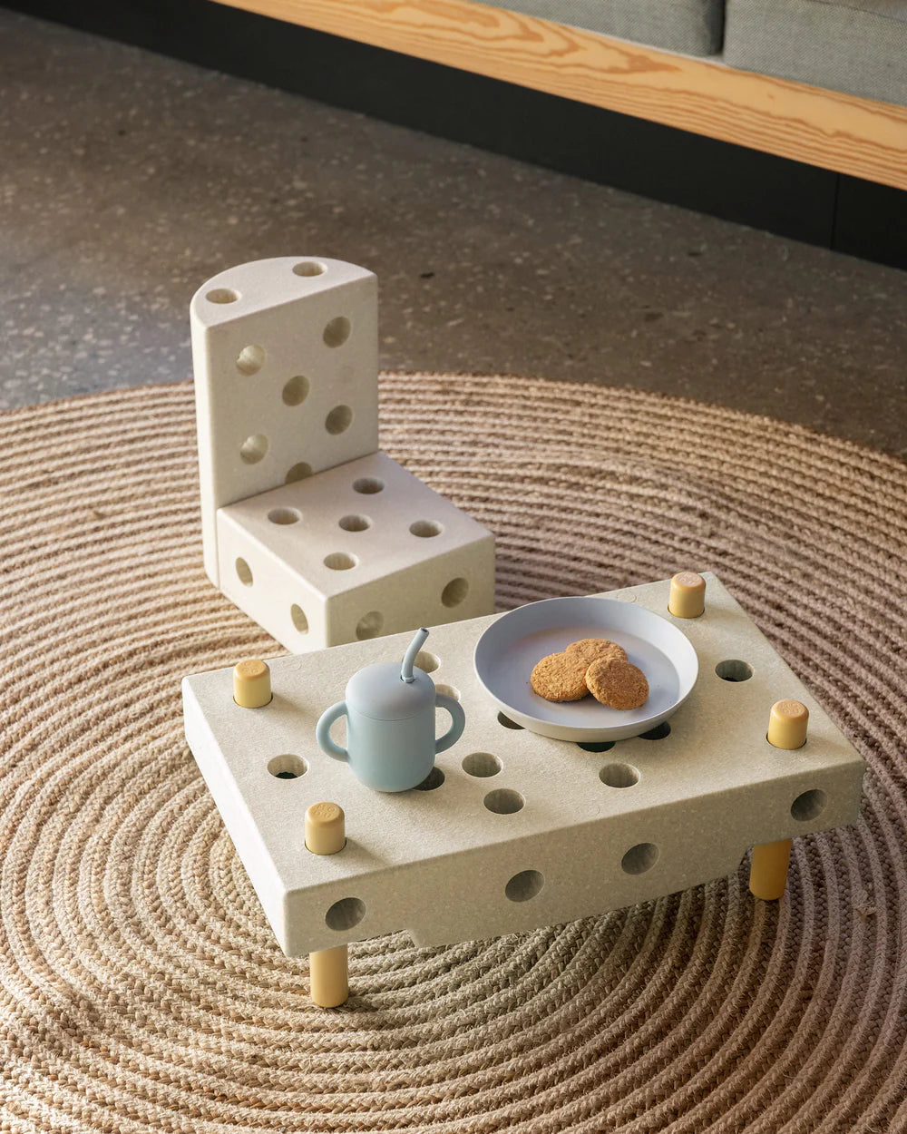 Curiosity Set - Sand Grey / Honey Yellow
