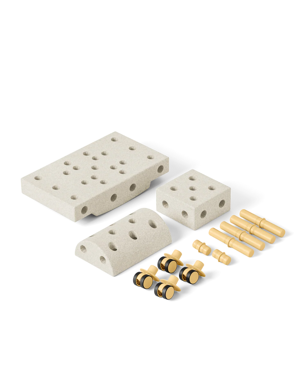 Curiosity Set - Sand Grey / Honey Yellow