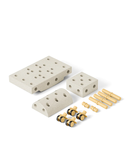 Curiosity Set - Sand Grey / Honey Yellow