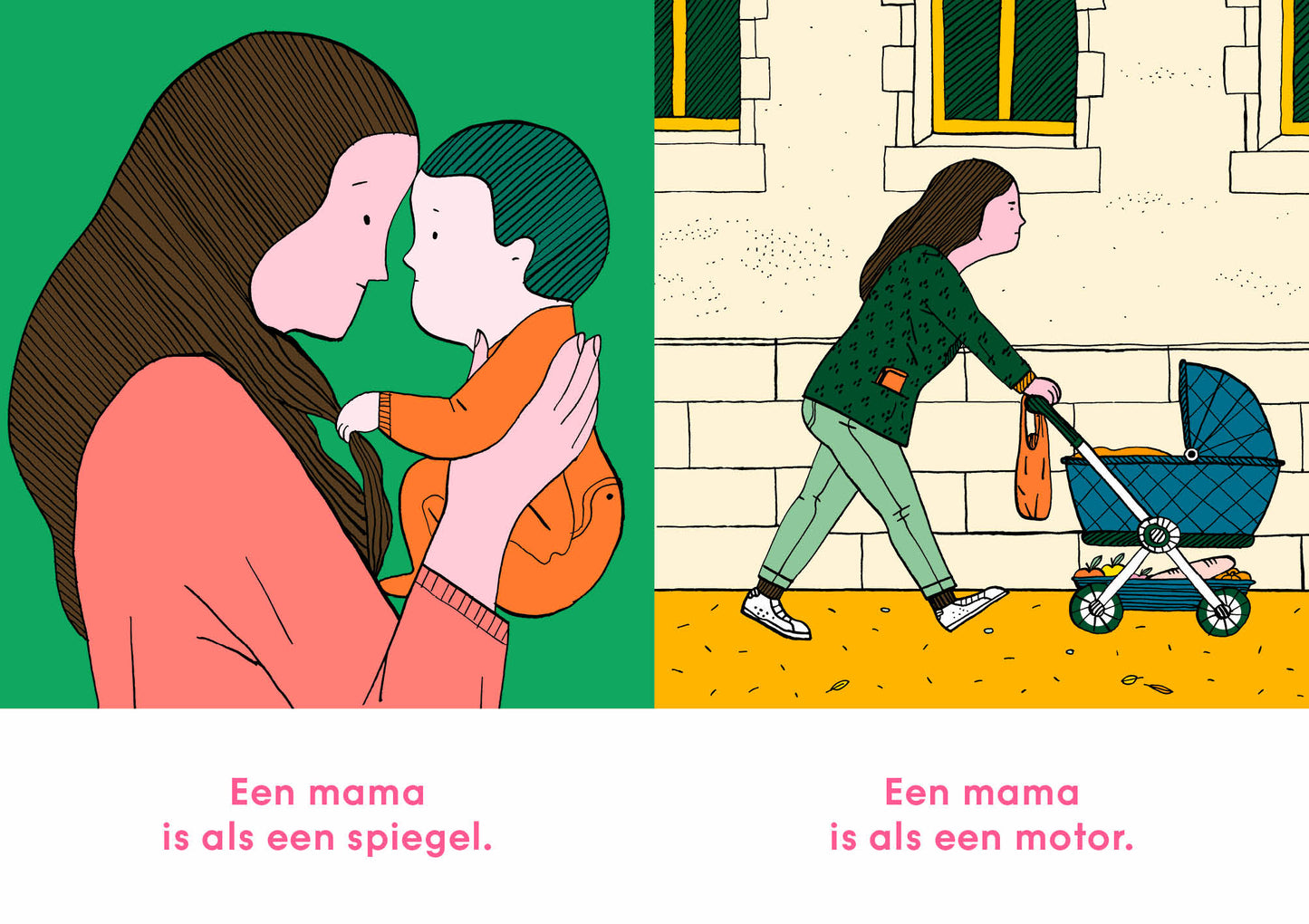 Een mama is als een huis by Aurore Petit