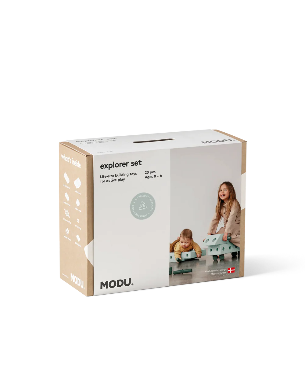 Explorer-Set - Ocean Mint/ Forest Green