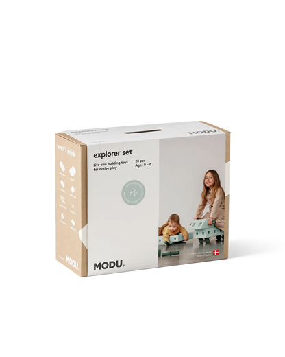 Explorer-Set - Ocean Mint/ Forest Green