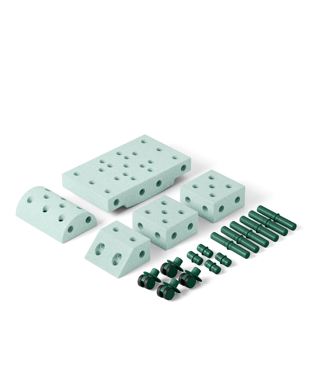 Explorer-Set - Ocean Mint/ Forest Green