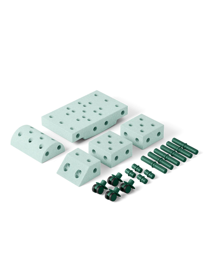 Explorer-Set - Ocean Mint/ Forest Green