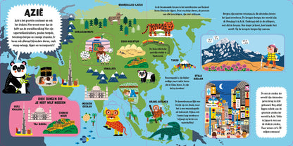 Flapjesatlas van de wereld