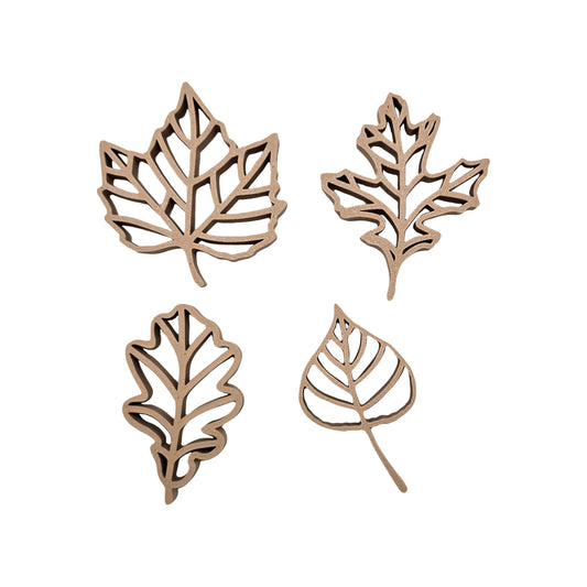 Playdough Cutters - Leaves