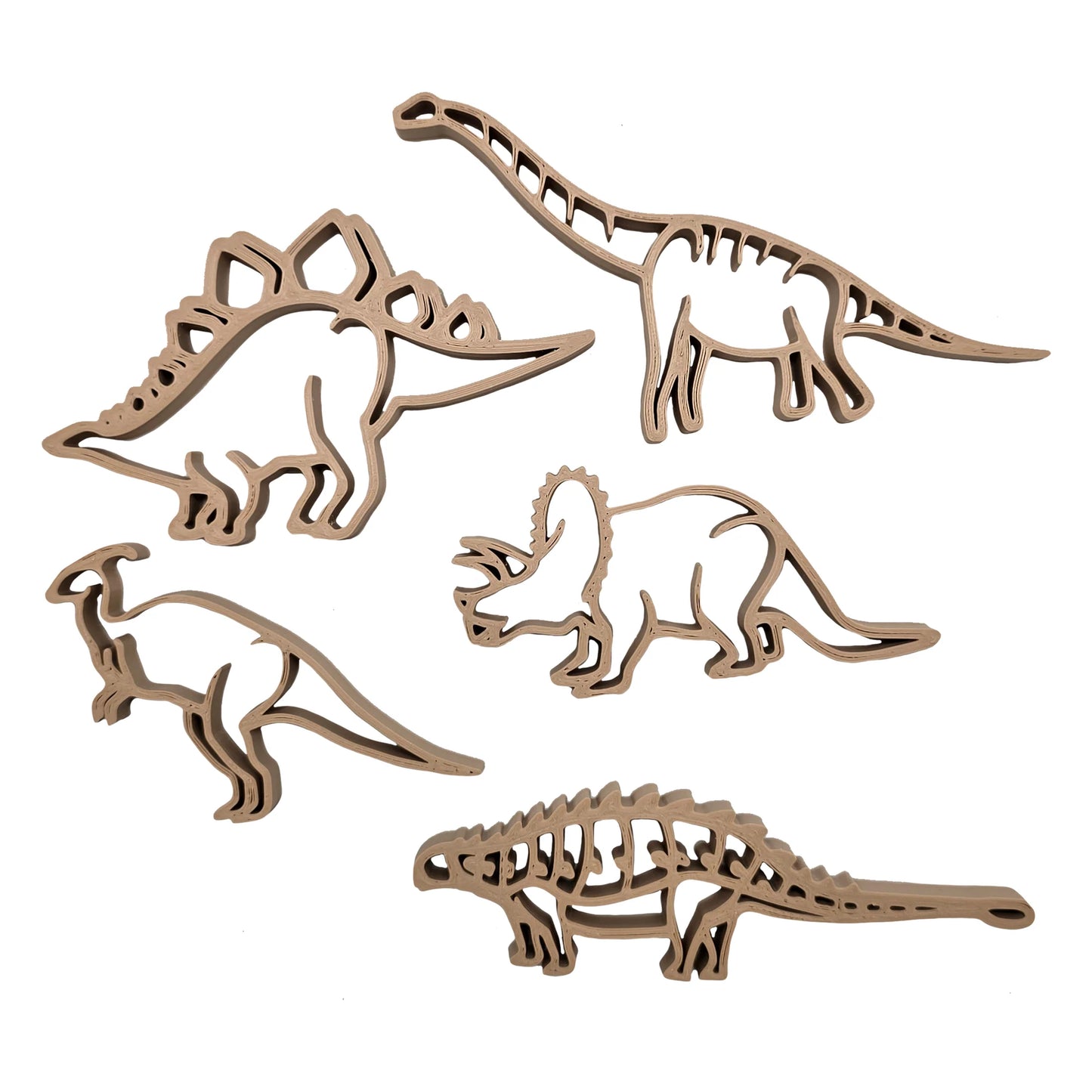 Playdough Dinosaurs Cutters