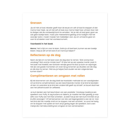 Jip gaat naar bed – een Howtotalk prentenboek