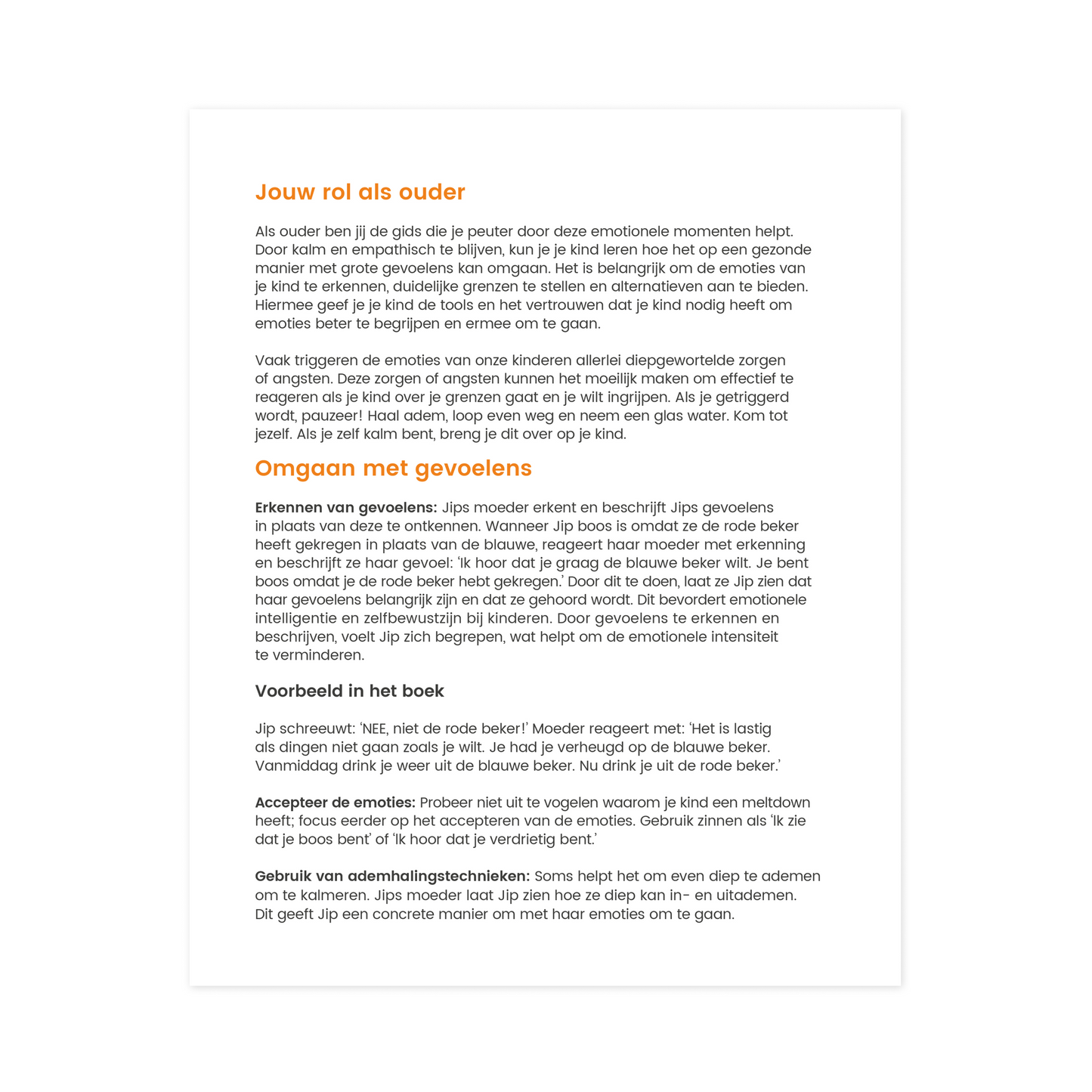 Jip heeft een driftbui - een Howtotalk prentenboek
