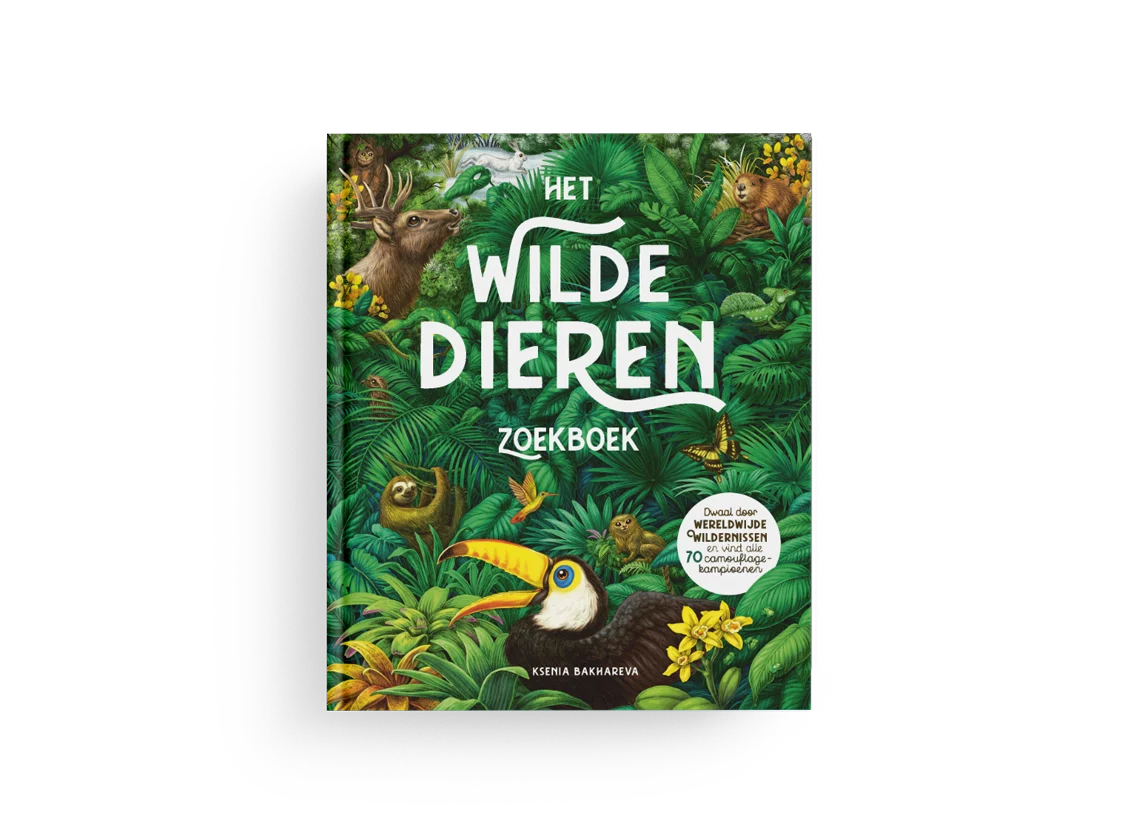 Het Wilde Dieren Zoekboek