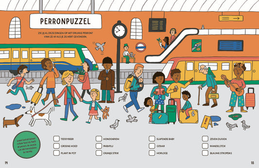Het grote trein spelletjesboek