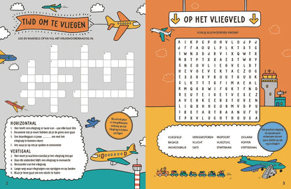 Het Grote Vliegtuig Spelletjesboek