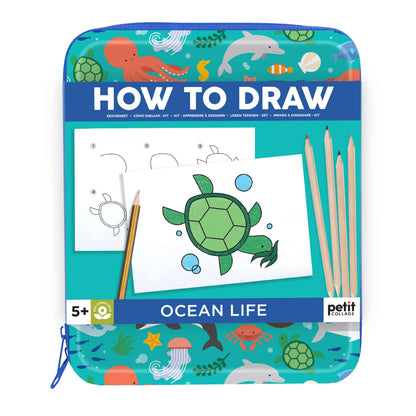 How to Draw Ocean Life Art