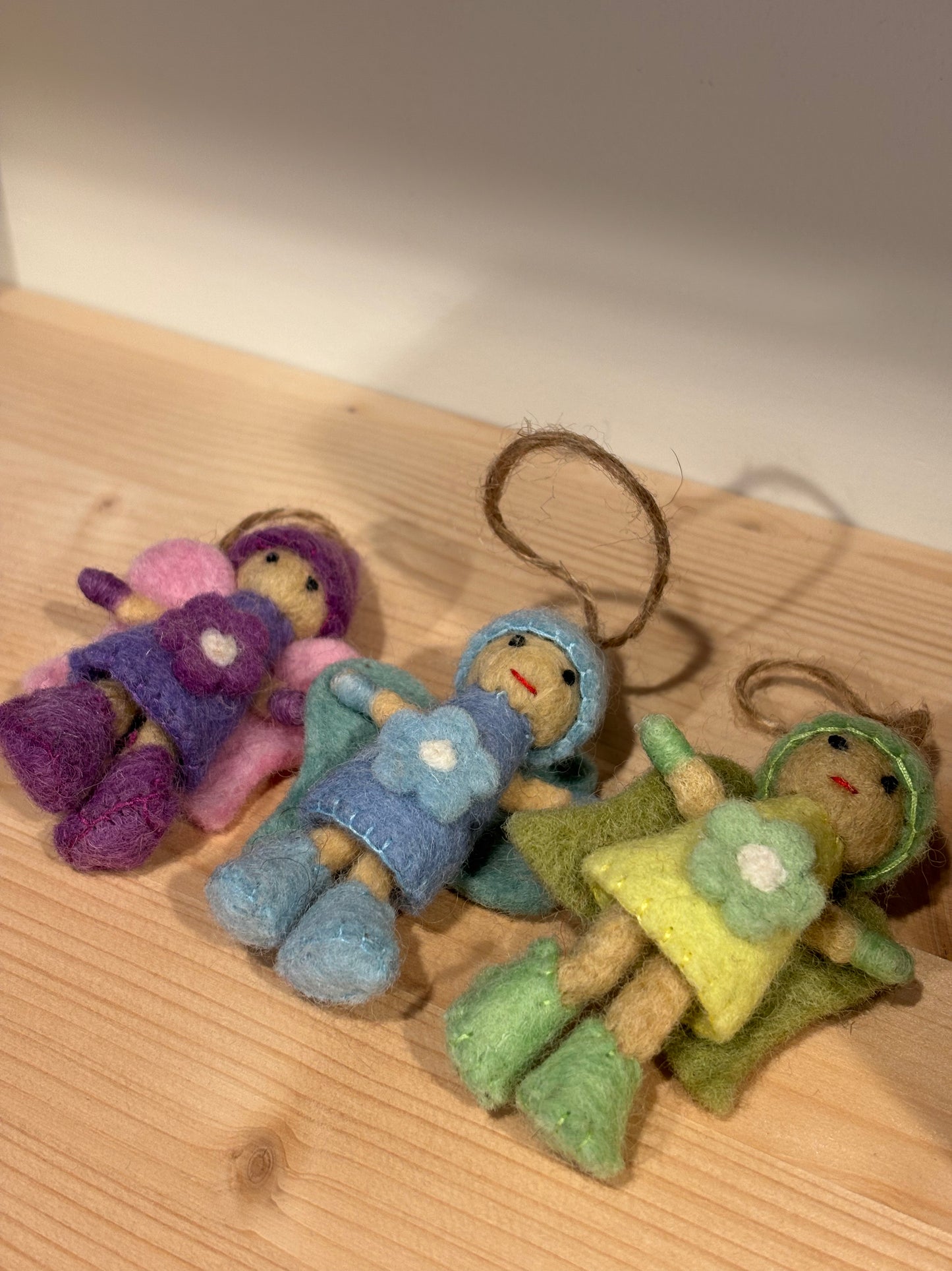 Handmade Felt Fairies