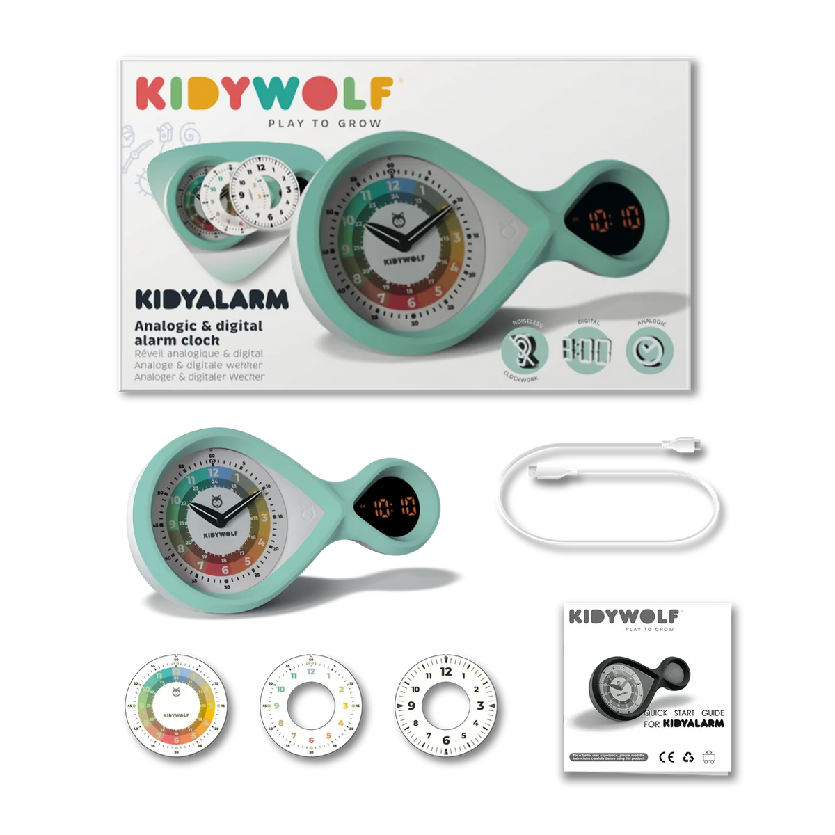 Kidyalarm Educatieve Klok