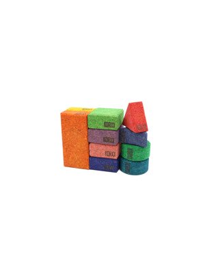 Baby color cork building blocks