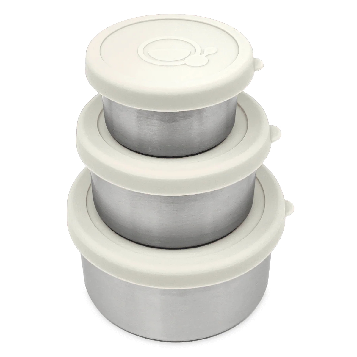 Set roestvrijstalen voedselcontainers 3110/220/400 ml