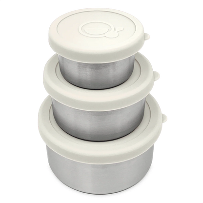 Set roestvrijstalen voedselcontainers 3110/220/400 ml