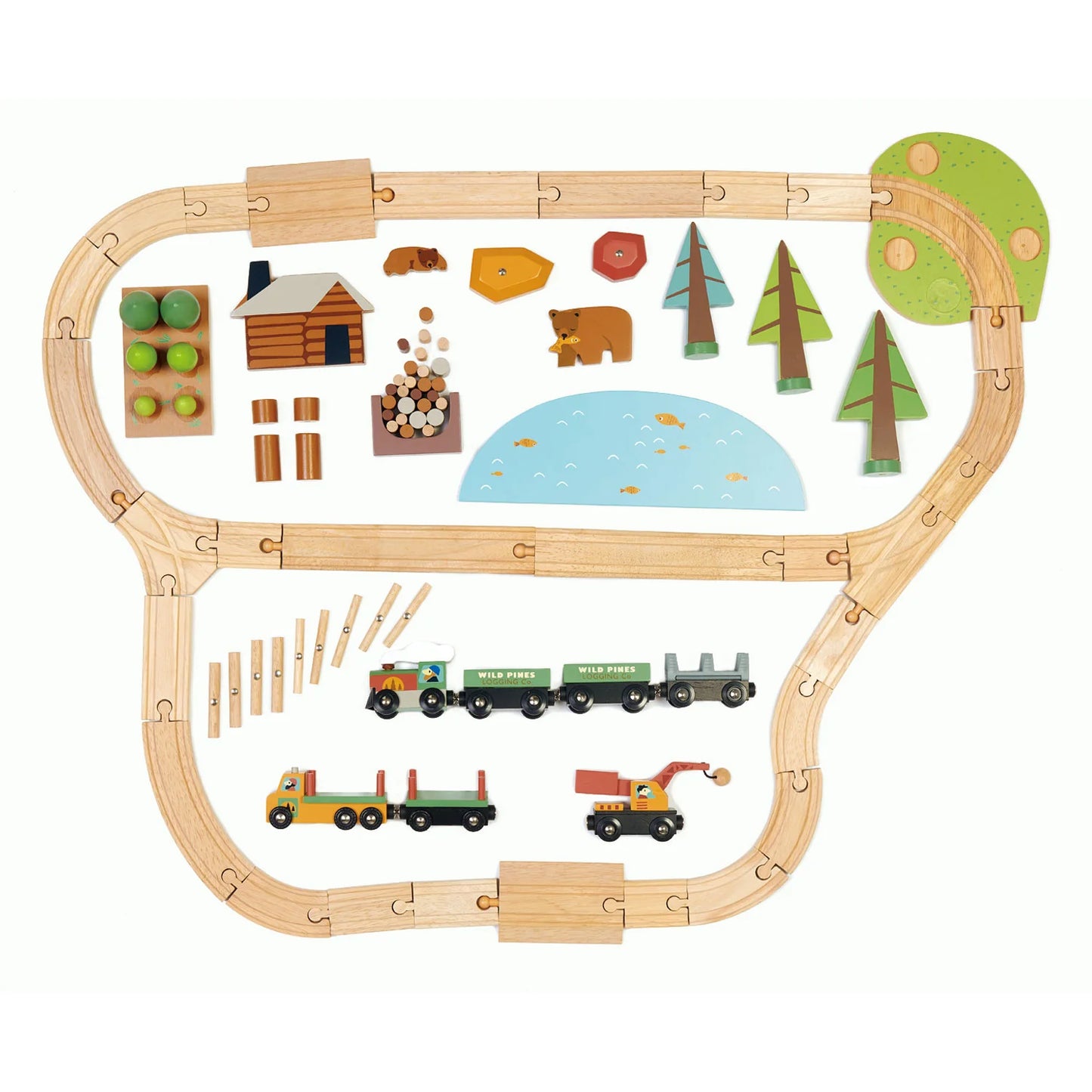 Tender Leaf - Wild Pines Train Set